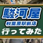 【レトロゲームも】駿河屋 秋葉原駅前店に行ってみた【店内画像あり】